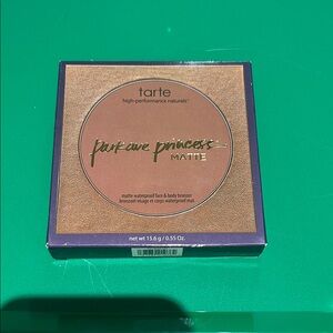tarte Park Ave Princess Matte Bronzer - Brown & Gold Packaging